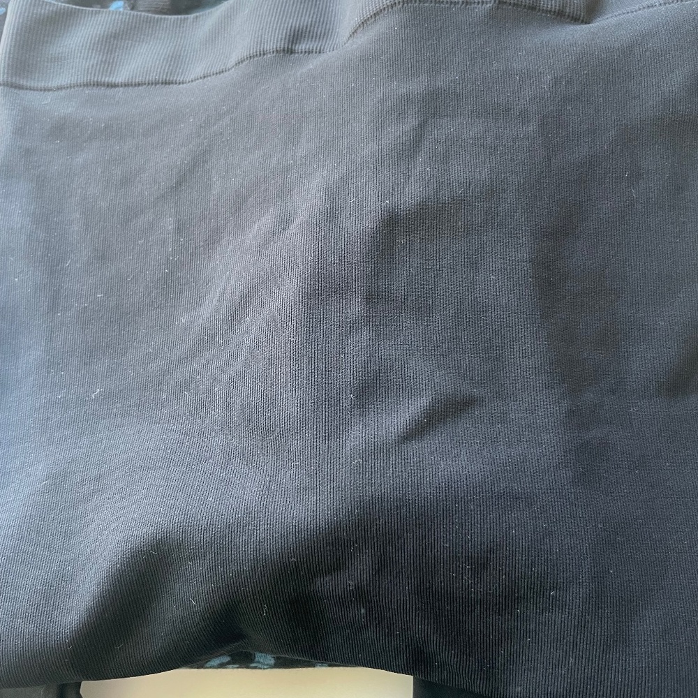 Blanqi black bike shorts maternity